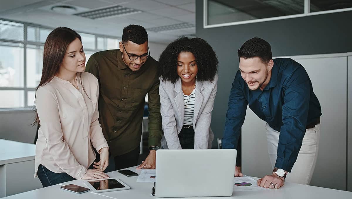 Satima Technova Solutions team working on digital strategy